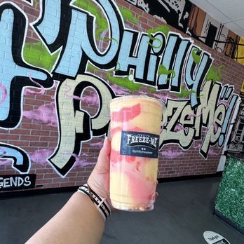 Philly Freeze-Me - Summer breeze (but sub blueberry for watermelon) - Ice Cream & Frozen Yogurt Near Me - Las Vegas, Nevada Philly Freeze-Me - Summer breeze (but sub blueberry for watermelon) - Ice Cream & Frozen Yogurt Near Me - Las Vegas, Nevada