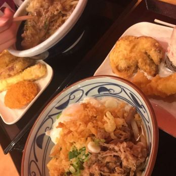 Marugame Udon - #9 front, #13 back - Japanese Near Me - Costa Mesa, California