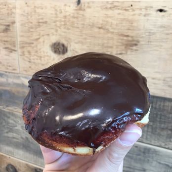 Union Square Donuts - Outside look at Boston Cream - Donuts Near Me - Brookline, Massachusetts Union Square Donuts - Outside look at Boston Cream - Donuts Near Me - Brookline, Massachusetts