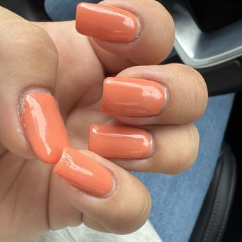 Orange Nails Bar - You can see the swatches the line streaks - Nail Salons Near Me - Orange, California Orange Nails Bar - You can see the swatches the line streaks - Nail Salons Near Me - Orange, California