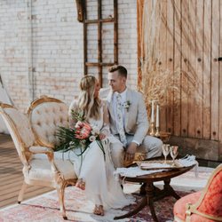 Runaway Belle Vintage Rentals - Bride & Groom Photos