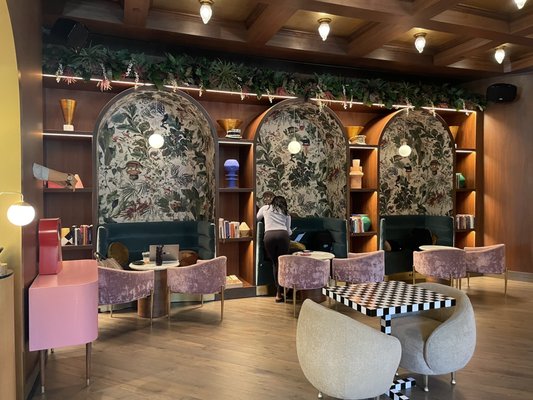 Funny Library Coffee Shop by null