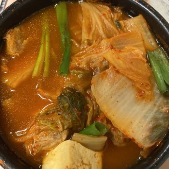 Babo Jumak - Beef kimchi soup (where's the egg?) - Korean Near Me - Mesa, Arizona Babo Jumak - Beef kimchi soup (where's the egg?) - Korean Near Me - Mesa, Arizona