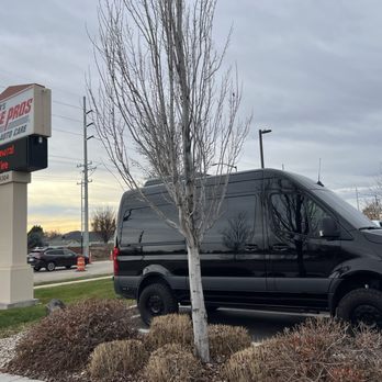 Roger's Tire & Auto Care - Mr. EL Toro doing it's best version of KA-Chow in front of their sign - Tires Near Me - Meridian, Idaho Roger's Tire & Auto Care - Mr. EL Toro doing it's best version of KA-Chow in front of their sign - Tires Near Me - Meridian, Idaho