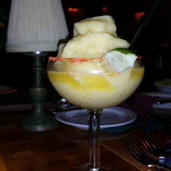 Kilauea Lodge - Lilikoi Margarita blended with li hing mui rimmed glass-my husband loves it! - Hotels Near Me - Volcano, Hawaii Kilauea Lodge - Lilikoi Margarita blended with li hing mui rimmed glass-my husband loves it! - Hotels Near Me - Volcano, Hawaii
