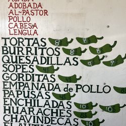 Antojitos - Menu