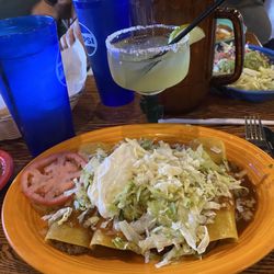 La Fogata Grill - Enchilada dinner-4 enchiladas with different proteins or cheese.