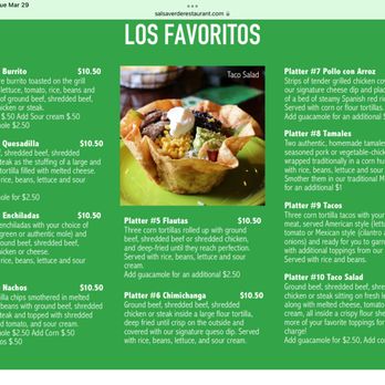 Salsa Verde - Mexican Near Me - St. Charles, Illinois