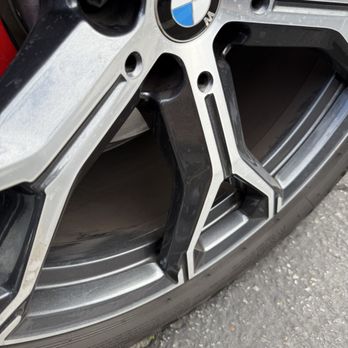 Palomeras Auto Detailing and Ceramic Coatings - Half way cleaned wheel well. - Auto Detailing Near Me - Simi Valley, California Palomeras Auto Detailing and Ceramic Coatings - Half way cleaned wheel well. - Auto Detailing Near Me - Simi Valley, California