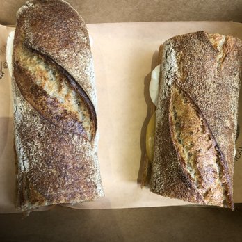 Crispy Heaven Bakery - 9" Burrata Baguette - Bakeries Near Me - New York, New York