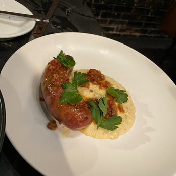 Crawford & Son - Smoke andouille and grits - New American Near Me - Raleigh, North Carolina