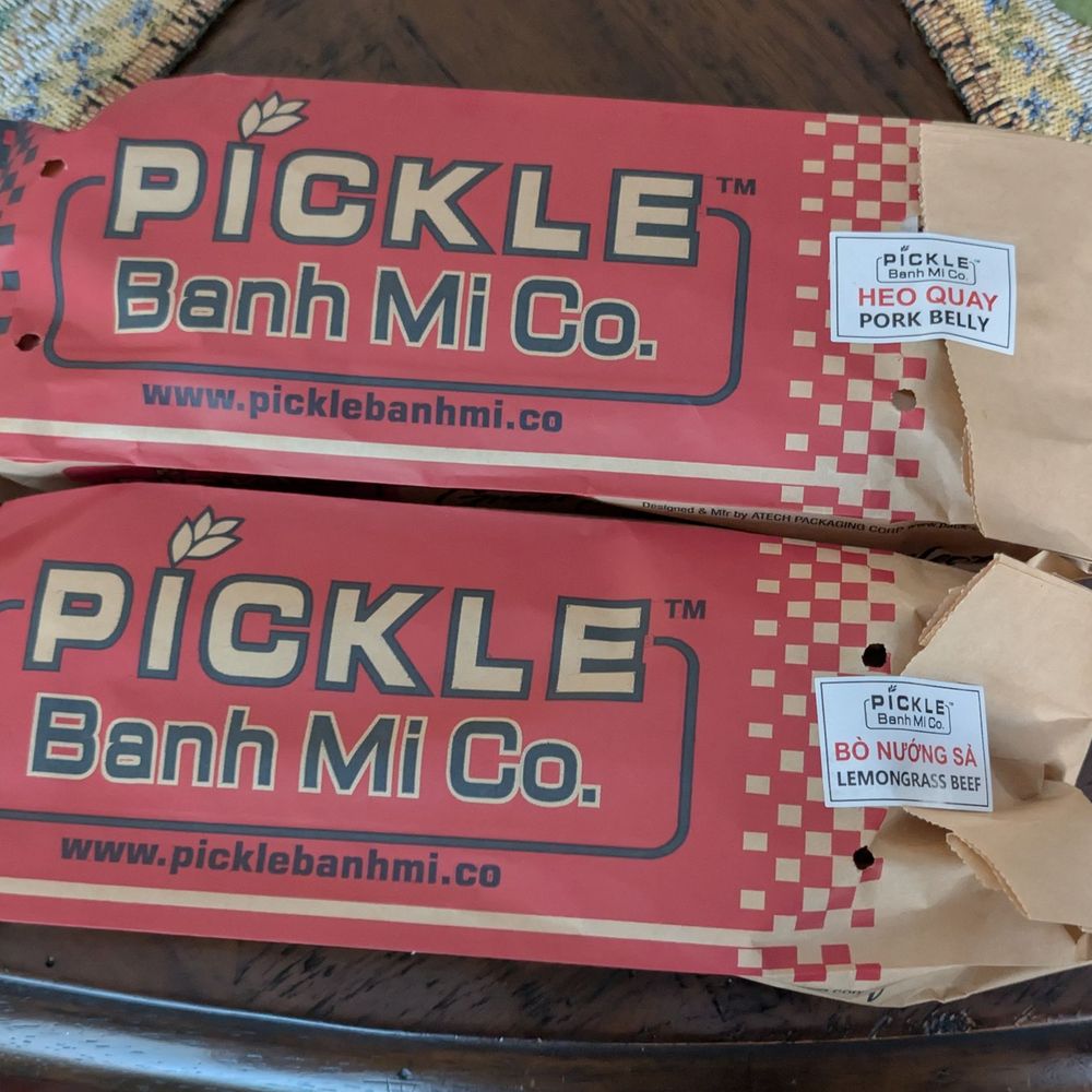 Pickle Banh Mi - Packaging - Vietnamese Near Me - Fountain Valley, California Pickle Banh Mi - Packaging - Vietnamese Near Me - Fountain Valley, California