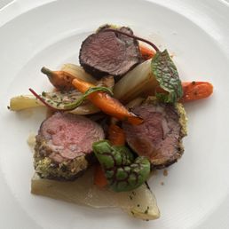 *Basil Crusted Lamb