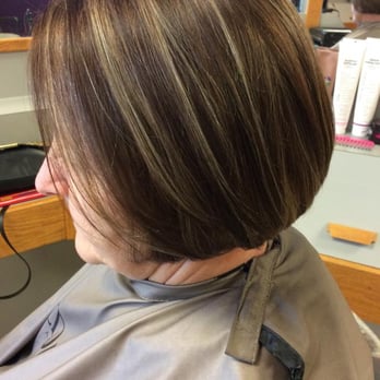Van Buren Salon - Client after color/highlights - Skin Care Near Me - Ann Arbor, Michigan Van Buren Salon - Client after color/highlights - Skin Care Near Me - Ann Arbor, Michigan