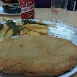 Bar Arcoiris - el cachopo, grande, pero no es lo mejor del local