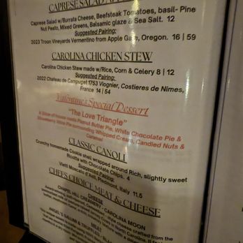 The Fortunate Glass - Menu of the week - Wine Bars Near Me - Wilmington, North Carolina The Fortunate Glass - Menu of the week - Wine Bars Near Me - Wilmington, North Carolina
