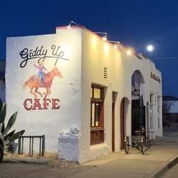Giddy Up Cafe - View from Broadway
