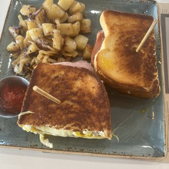 First Watch - Ham & Gruyer cheese with egg over easy... potatoes are from scratch NOT FROZEN FROM A BOX... - Breakfast & Brunch Near Me - Avondale, Arizona First Watch - Ham & Gruyer cheese with egg over easy... potatoes are from scratch NOT FROZEN FROM A BOX... - Breakfast & Brunch Near Me - Avondale, Arizona