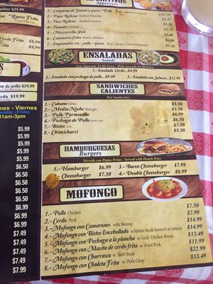 Menu photo 7 El Rincon Latino Tampa, FL Menu photo 7 El Rincon Latino Tampa, FL