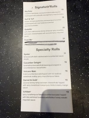 Menu photo 2 Izzy Pub & Sushi Tallahassee, FL Menu photo 2 Izzy Pub & Sushi Tallahassee, FL