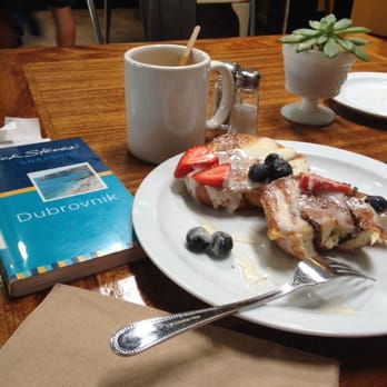 Cafe Topes - Cinnamon roll French toast and a bit of coffee - Coffee & Tea Near Me - Carlsbad, California Cafe Topes - Cinnamon roll French toast and a bit of coffee - Coffee & Tea Near Me - Carlsbad, California
