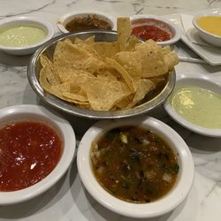 La Finca - You have to ask for the green and brown sauces... the trio is the best!