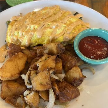 Farmer's Table - Chile Relleno Omelet - New American Near Me - La Mesa, California Farmer's Table - Chile Relleno Omelet - New American Near Me - La Mesa, California