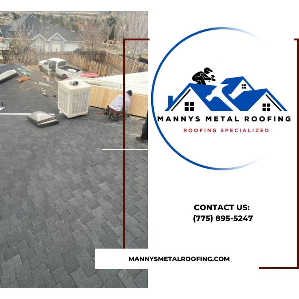 Slide of Manny's Metal Roofing