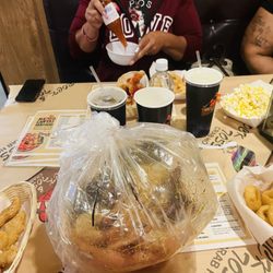 Rock & Toss Crab House - Boil bag, catfish, onion rings, etc. all good.