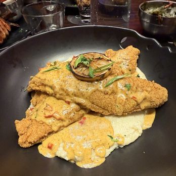 Kitchen + Kocktails Chicago By Kevin Kelley - Southern Fried Catfish and Fish + Grits - Southern Near Me - Chicago, Illinois Kitchen + Kocktails Chicago By Kevin Kelley - Southern Fried Catfish and Fish + Grits - Southern Near Me - Chicago, Illinois