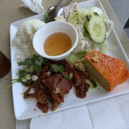 Rice plate