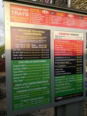 Menu photo 5 Cook Out Charleston, SC Menu photo 5 Cook Out Charleston, SC