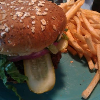 Barnaby's Cafe - Burger w/fries - American Near Me - Houston, Texas Barnaby's Cafe - Burger w/fries - American Near Me - Houston, Texas
