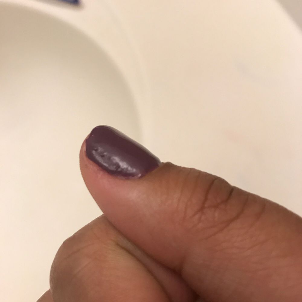 Forever Nails - Rugged coat not even smooth looks like an amateur did this - Nail Salons Near Me - Honolulu, Hawaii Forever Nails - Rugged coat not even smooth looks like an amateur did this - Nail Salons Near Me - Honolulu, Hawaii