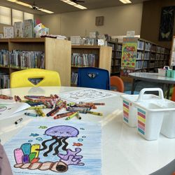 Bay Shore Library - Cute coloring pages each week