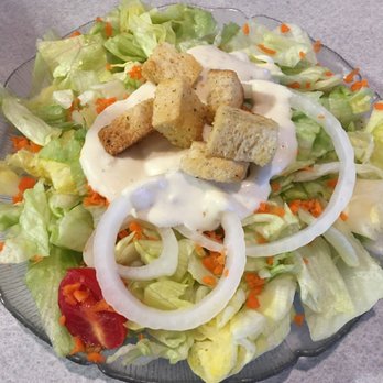 Connie's Diner - Side salad with blue cheese dressing - Diners Near Me - Waterloo, New York Connie's Diner - Side salad with blue cheese dressing - Diners Near Me - Waterloo, New York