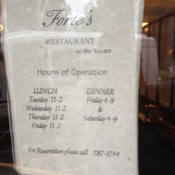 Forte's Restaurant