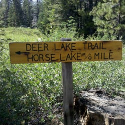 Upper Salmon Lake Trail to Deer Lake and Summit Lake