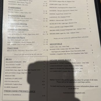 Market Tavern - Menu - New American Near Me - Lodi, California Market Tavern - Menu - New American Near Me - Lodi, California