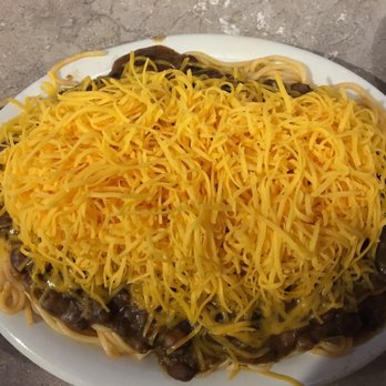Skyline Chili - Vegetarian 3-way...from above! - Fast Food Near Me - Clearwater, Florida Skyline Chili - Vegetarian 3-way...from above! - Fast Food Near Me - Clearwater, Florida