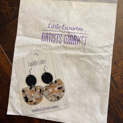 Little Luxuries Artists Market - Beautiful earrings found at Little Luxuries!