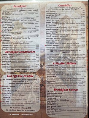 Menu photo 1 Suzie's Grill Cafe Windsor, ON