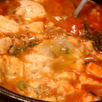 Roll House - Spicy Beef Tofu Soup - Korean Near Me - Santa Clara, California Roll House - Spicy Beef Tofu Soup - Korean Near Me - Santa Clara, California