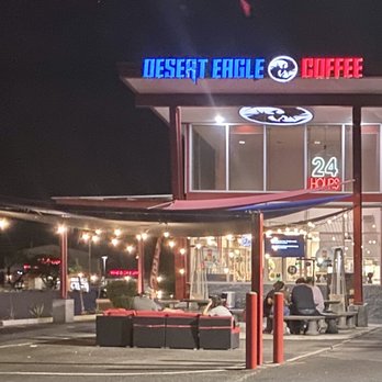 Desert Eagle Coffee - A sofa, a TV and twinkling lights, can't ask for more... Oh wait, there's magical drinks too. - Coffee & Tea Near Me - Glendale, Arizona
