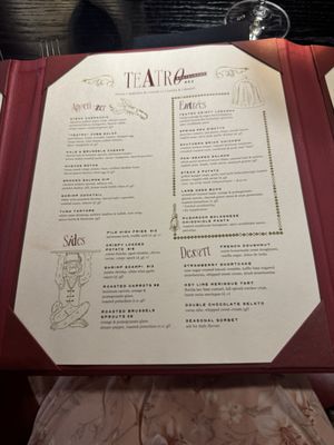 Menu photo 2 Teatro Restaurant Miami, FL