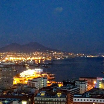 NH Ambassador - #cityscapes #Vesuvio #nightphotography the Gulf of Naples - Hotels Near Me - Naples, NA