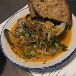 Sautéed Manila clams Sautéed Manila clams