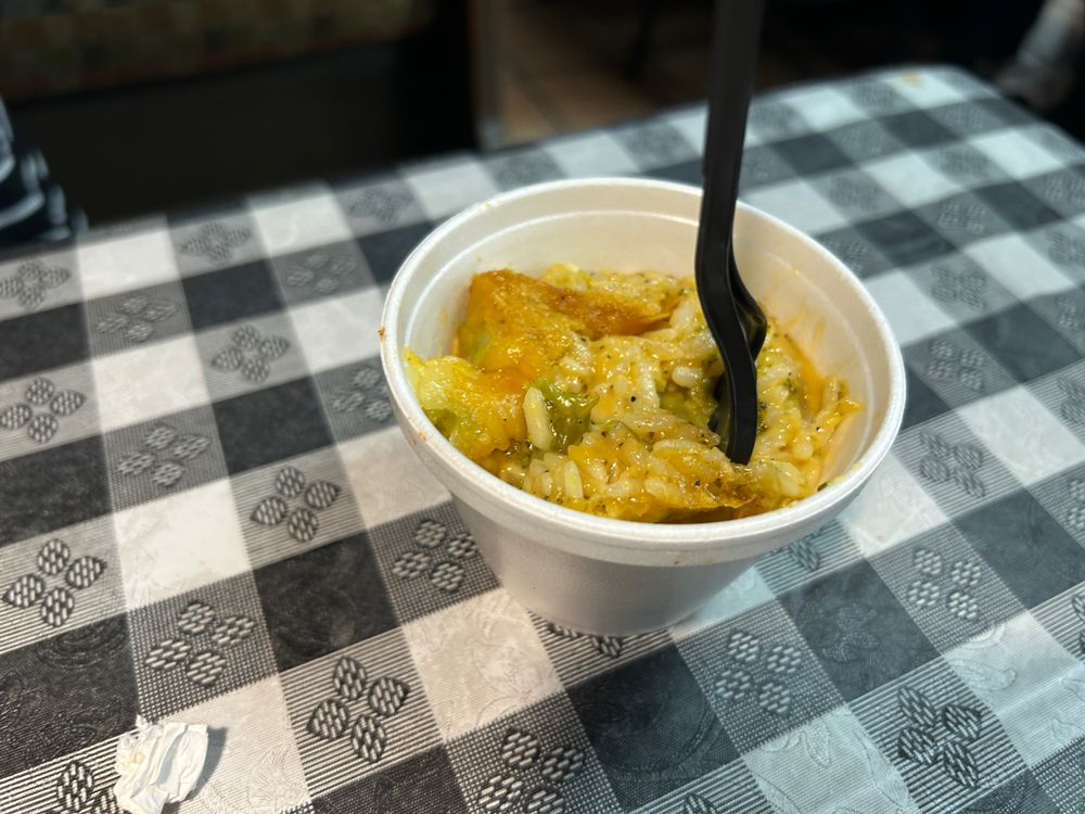 Food from Wolf Creek BBQ, Burgers & More