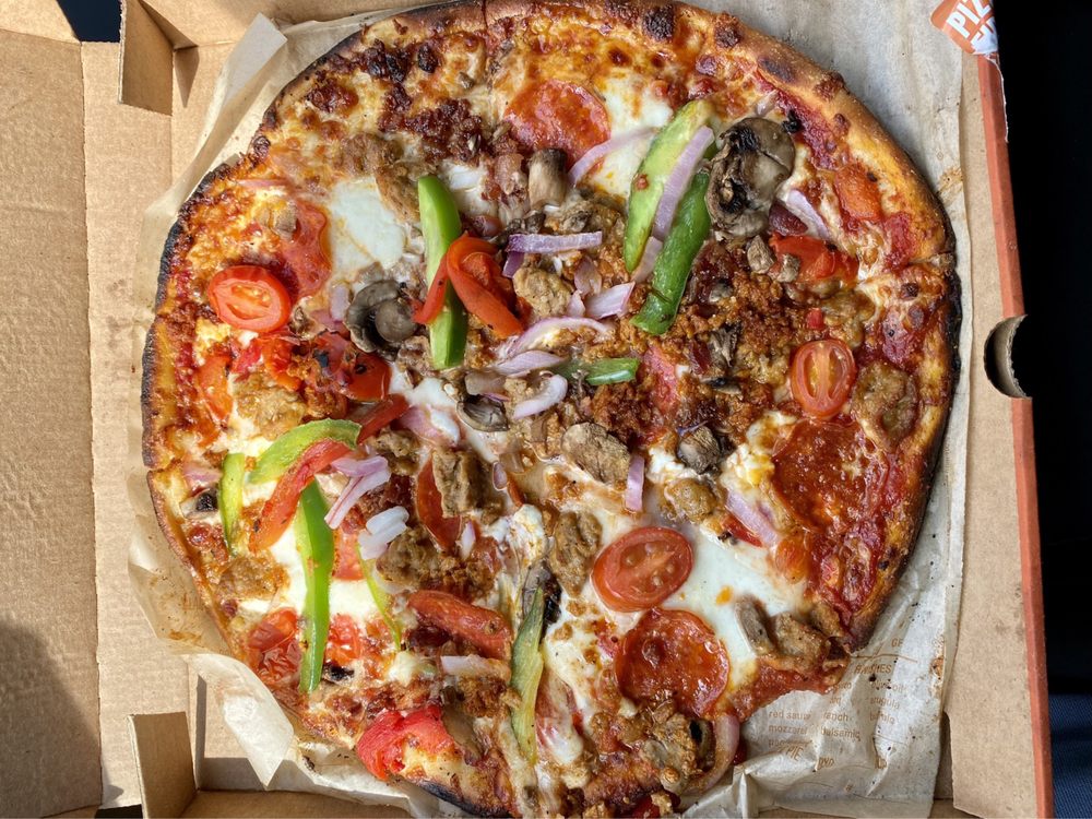 Food from Blaze Pizza