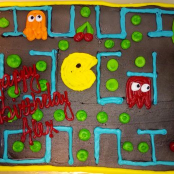 Giant Food Stores - Pac-Man cake I ordered! I just asked for a cake with Pac-Man and 4 ghosts and didn't expect much, but what I got was this masterpiece! - Grocery Near Me - North Wales, Pennsylvania Giant Food Stores - Pac-Man cake I ordered! I just asked for a cake with Pac-Man and 4 ghosts and didn't expect much, but what I got was this masterpiece! - Grocery Near Me - North Wales, Pennsylvania
